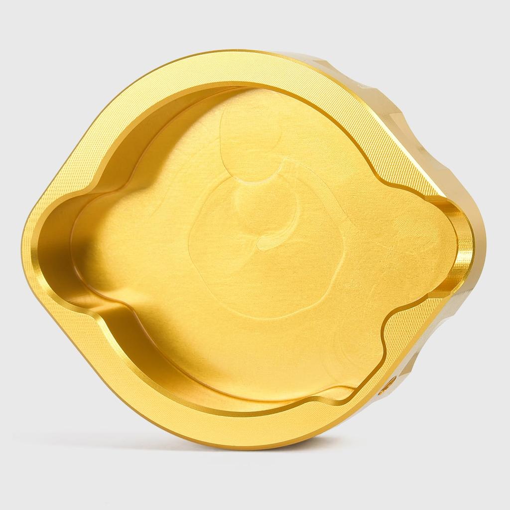 Midimttop Radiator Cap Cover, Radiator Cap Guard with Tank, Decorative Protection for Kawasaki/Kawasaki