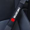 2Pcs Car Shoulder Cover Cushion Seat Belt Pad Auto Pad for Suzuki Grand Vitara ALTO Ciaz IGNIS Jimny Jeemny Car Accessorie