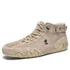 Men's Shoes High Top Men's Casual Shoes Cotton Shoes Shoes Top Leather Martin Boots Men's