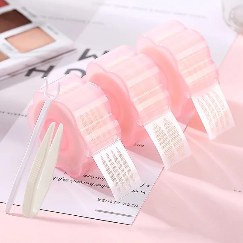 Eyelid Tape Eye Lift Double Eyelid Sticker Clear Beige Color Fold Eyelid Stripe Natural Invisible Big Eyes Makeup Beauty Tools