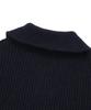 COLUMBIA UNIVERSITY 1754 Crown Overfit Half Zip-Up Sweater Crown Navy