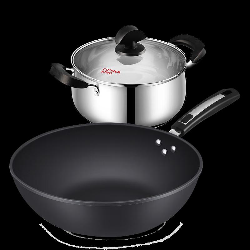 Chui Da Huang Blacksmith Cookware 2-Piece Set