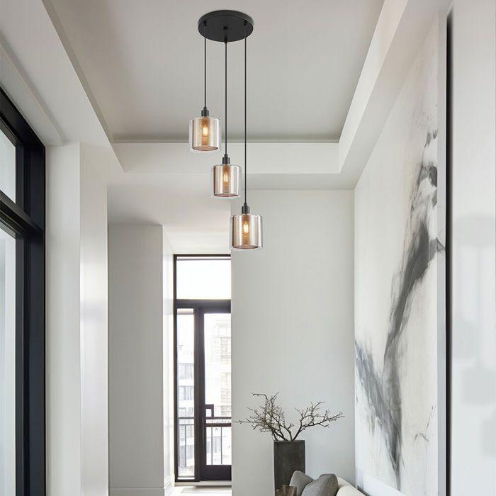 Suspension décorative 3xE14 23W IP20 – Cuivre