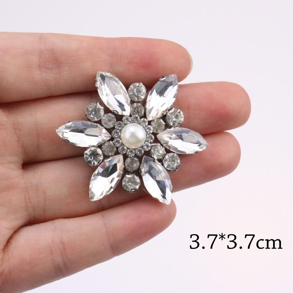Elegant Glue Back Diamond Beaded Patches Crystal Beaded Diamond Decoration Rhinestone Patches Crystal Patches