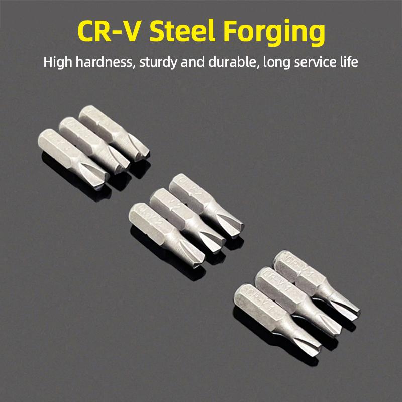 Biți Șurubelniță Formă X C1 C2 C3 Bit Șurubelniță Cap Special Coadă Hexagonală 1/4” 25mm Reparație Burghiu Electric Unelte de Mână Accesorii