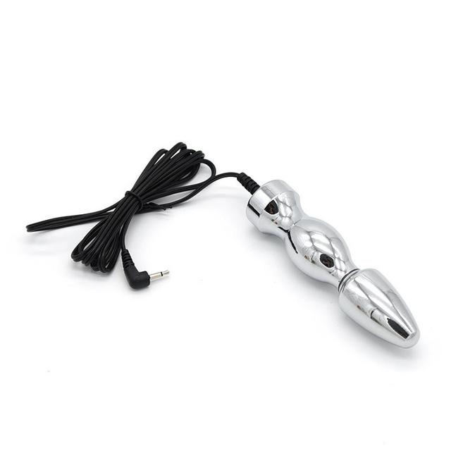 Electric Shock Penis Plug Rings Pulse Anal Plug Glove Stimulation Breast Pads Massage Nipple Clamp Cock Cage Sex Toys For Couple