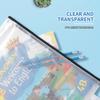 16pcs Clear Mesh Zipper Storage Bags- School, Travel, Home Organization, Zipper Pouch Bags, School Supplies, Travel Essentials