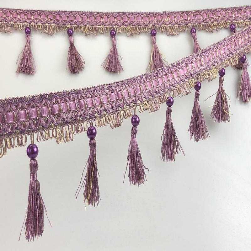 11.5 Meter Curtain Tassel Fringe Edging Lace Trim Garment Curtain Cushion Decor Sewing Accessories DIY Upholstery Crafts