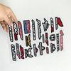 FOR HONDA HRC H WING Reflective motorcycle stickers, 3M safety warning at night in the dark scooter helmetsCD6