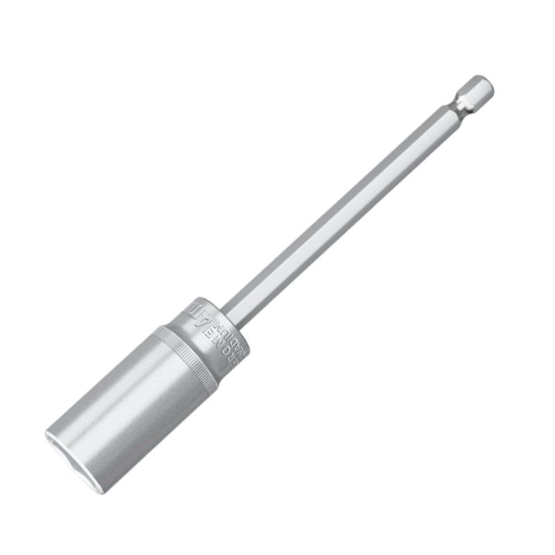 Extra Long Socket Wrench 4-14mm Hex Bit Socket Nut Driver for Screwdriver Easy Installation and Mechanical Repairs Tool