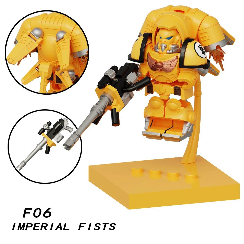 Militray Custom Heavy Armor Building Block Figures Mini War Soldier Model Kit Compatible with Major Brands Gift for Collectors