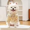 Pet Clothes with Cartoon Puppy Prints Soft Cotton-Feel with Easy Snap Closure Dog Shirt for Spring Summer