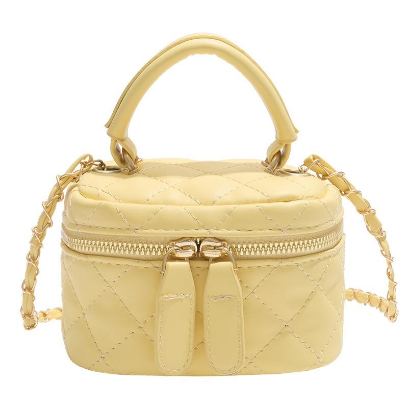 Niche Box Bag Solid Color Beautiful Storage Bag Summer New Product Portable Shoulder Messenger Bag Women's Bag