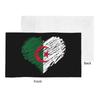 Scribble I love Algeria flag Soft Face Towel Quick Dry Pool Bath Cotton Towels Breathable