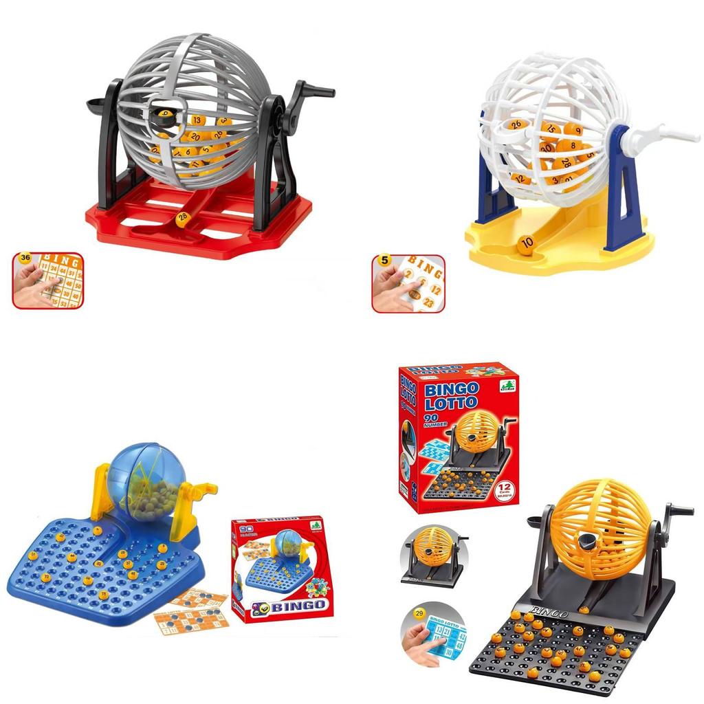 Mini Lottery Machine For Kids With Interactive Bingo Game Playful Toy For Family Entertainment