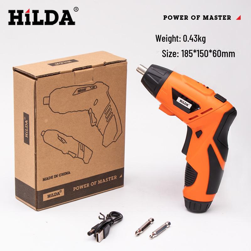 Hilda Rechargeable Multi-Function Mini Electric Screwdriver Set