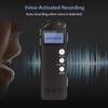 Vandlion Digital Audio Recording Voice Activated Recorder Wav Mp3 Player Usb Drive Portable Vor Metal Aluminum Cover Black V31