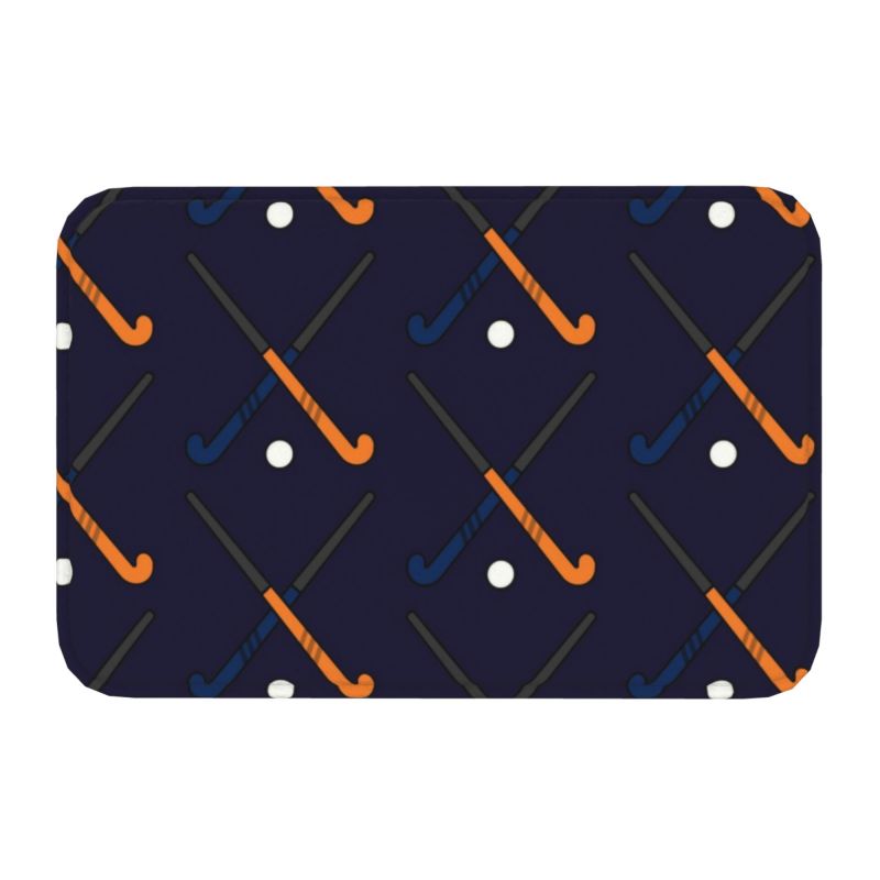 Tapis de sol de porte de hockey, cuisine, salle de bain, antidérapant, intérieur, tapis de bienvenue pour entrée de salon, tapis, repose-pieds 40cmx60cm