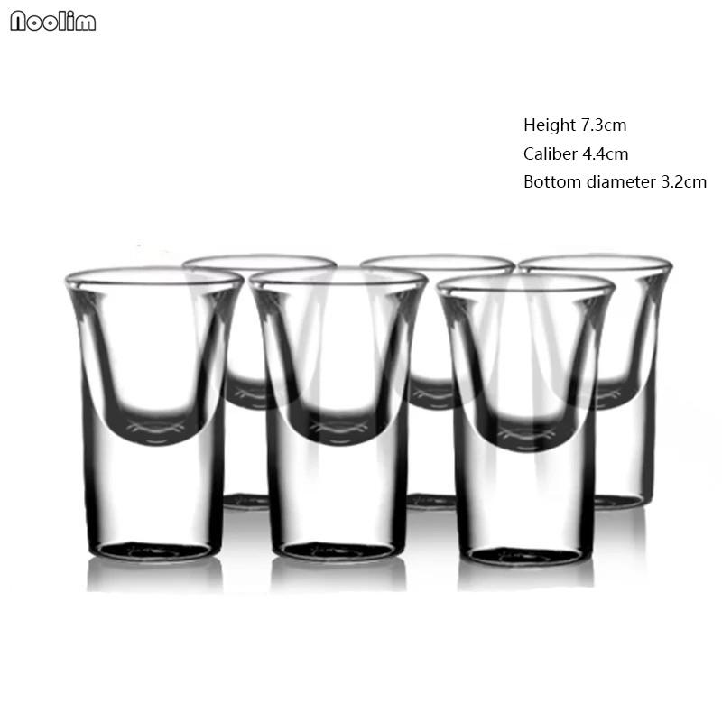 6pcs Handmade Heatproof Shot Glass Set – Vodka & Whiskey Tasting Cups