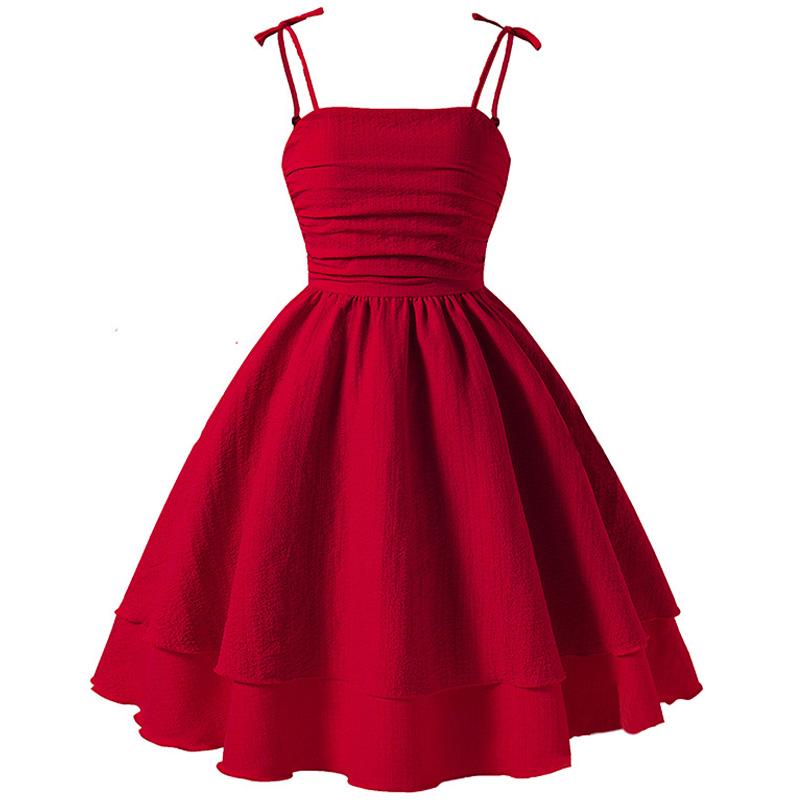 Girl Sleeveless Suspender Dress Children Kid Casual Summer Beach Sundress Princess Dresses Clothes