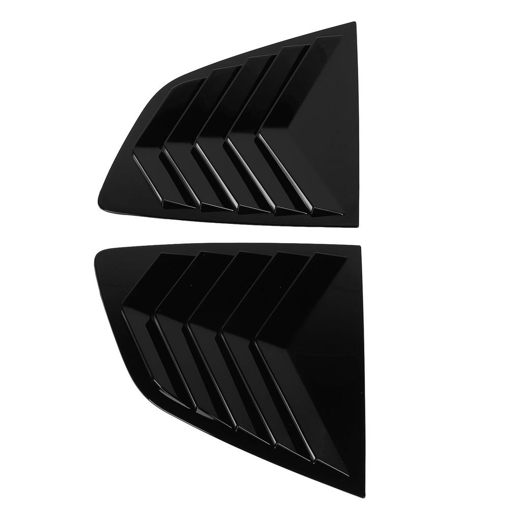 2Pcs Rear Side Window Louver Cover Fade Proof Sporty Look Rear Window   Vent Scoop Shutter Cover Blind for X3  3 G01 2018 and Later