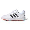 Adidas Neo Hoops 2.0 Synthetic Leather Durable Low Top Kids Basketball Shoes Kids Sneakers H01539