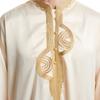 Embroidered Stand-Up Collar Robe, Model TH819