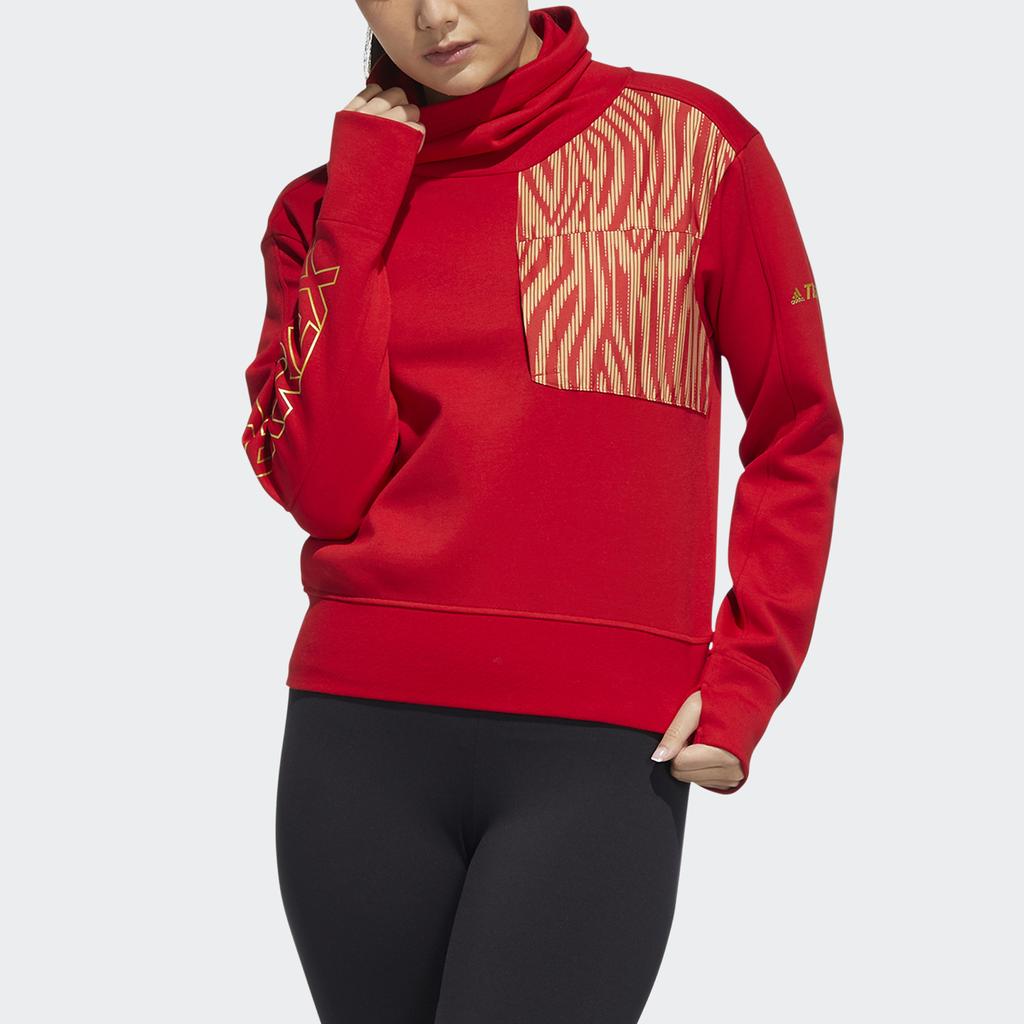 Adidas Chinese New Year Padded Jacket Women Outerwear Red HE7315