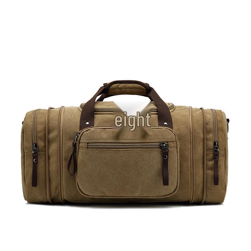 Trendy Canvas Crossbody Backpack: Large Capacity Outdoor Travel and Casual Shoulder Bag