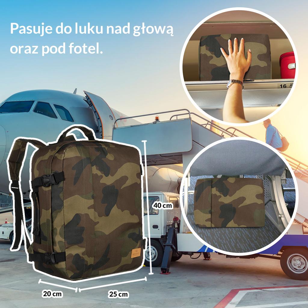 Grand sac à dos de voyage en polyester - Rovicky