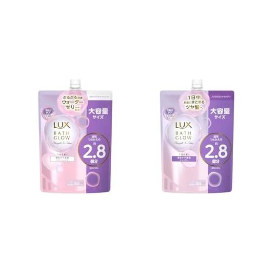 [Set purchase] Bath Glow Straight and Shine Treatment Refill + Bath Glow Straight and Shine Shampoo Refill 1,000g each