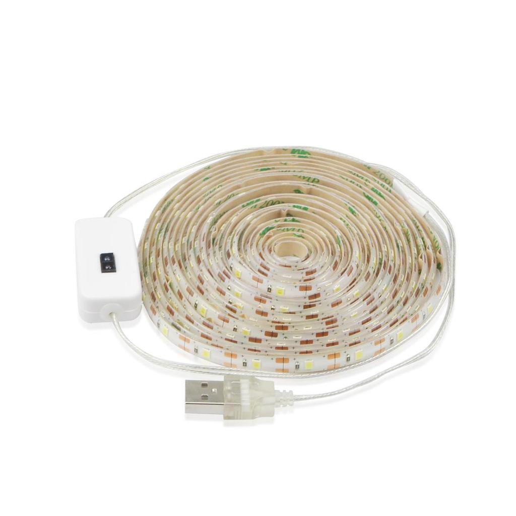 Intelligente Lampe, PIR-Bewegungssensor, Handscan, LED-Nachtlicht, 5 V, USB, LED-Streifen, wasserdichtes Band, Schlafzimmer, Zuhause, Küche, Kleiderschrank, Dekor