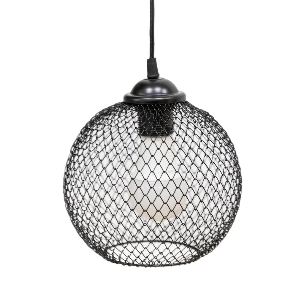Artistic Iron Flower Net Retractable Lampshade for Home and Courtyard