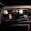Cute Halloween Auto Vent Diffuser 6 Pcs Car Air Clips, Pumpkin Ghost Grim Reaper Bat Gadgets Accessories Freshener Charm, Automotive Conditioning