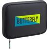 Butterfly YT Table Tennis Racket Case Lime Holds 2 Rackets Durable Storage Bag