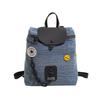 New Trendy Retro Solid Color Backpack Fashion Travel Handbag Niche Design Women's Backpack