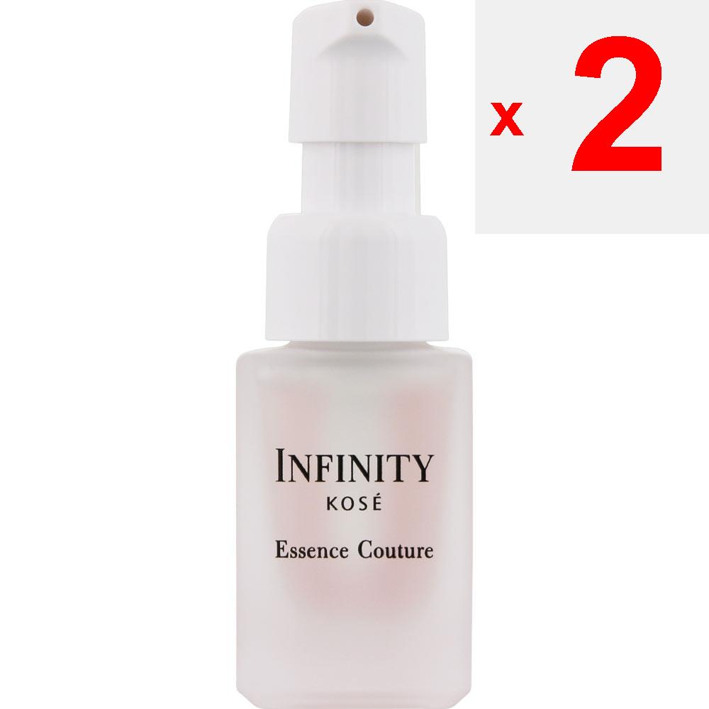 Kose Infinity Essence Couture W4 10ml Beauty Liquid After Applying Lotion, Take One Pressed Amount of Each of the Water Serum and Oil Serum In the Pal