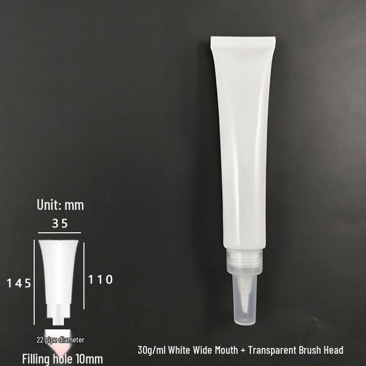 Cosmetic Packaging: Empty Bottles 10ml-30ml, Tubes for Makeup, Lip Gloss, Nail Polish, Eyebrow Pencil