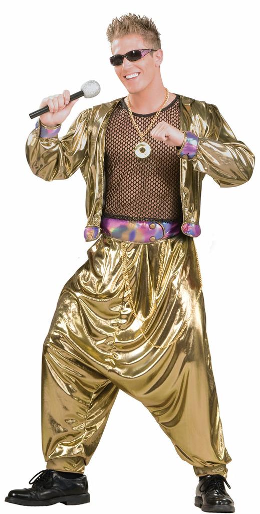 80s Video Superstar Adult Costume 80s Video Superstar Adult Costume for Halloween One Size Size