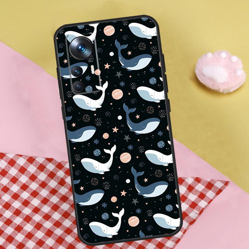 Baby Whale Case For Xiaomi 13T Pro 11T 12T 12 13 Lite 12X POCO X5 X3 Pro F4 X4 GT M5 M5s F3 F5 Cover