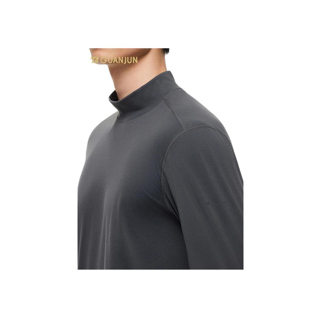 Anta Champion Outdoor Series Sports Casual Simple Solid Color Knitted Sweater Men tops Milky-White 152510404-4