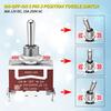 Waterproof Toggle Switch 12V DC 30A Heavy Duty Marine Toggle Switch 3 Position 3 Pin with Weatherproof Boot Cap Cover for Car Auto
