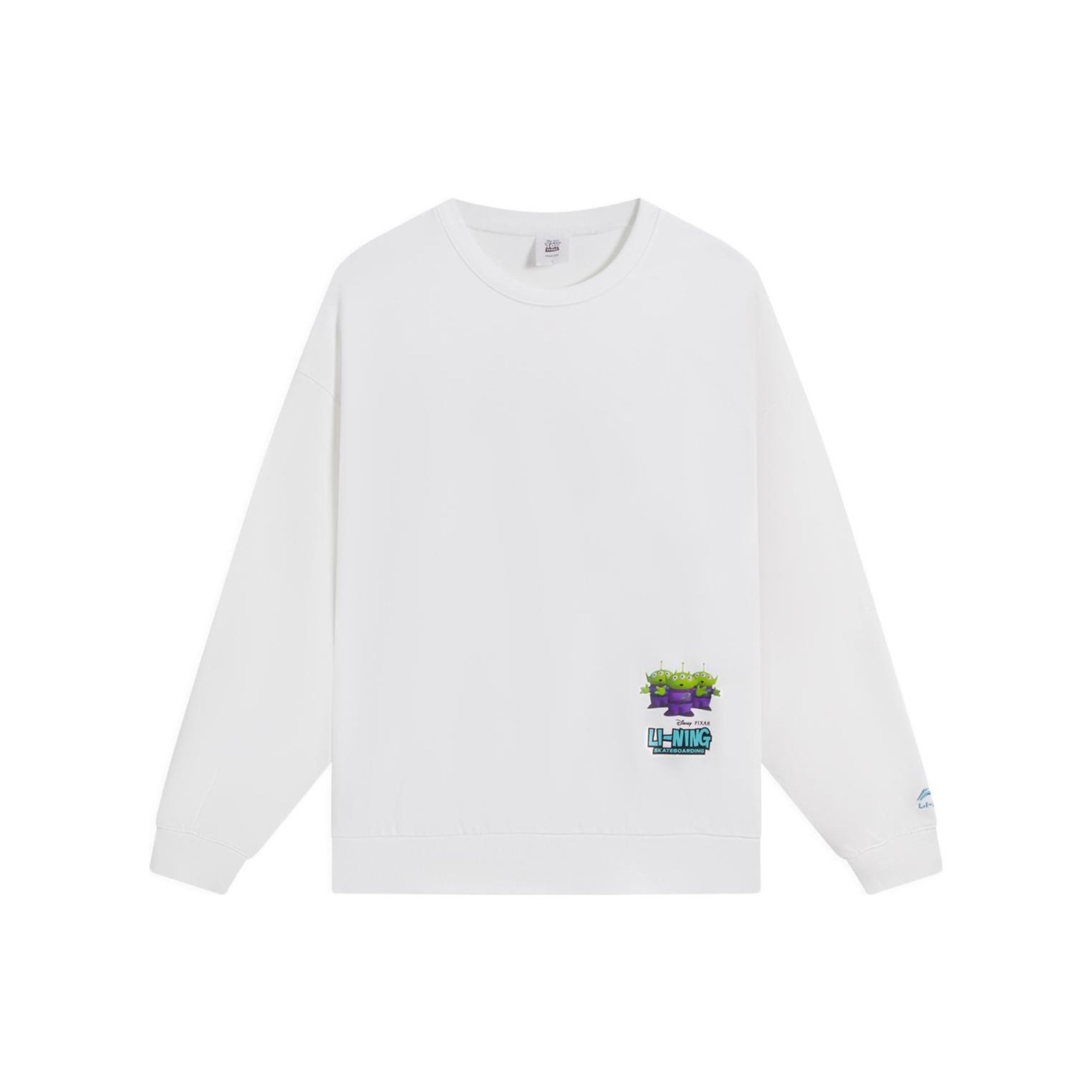 Li Ning Disney Sweatshirt Unisex White AWDS971-2 L