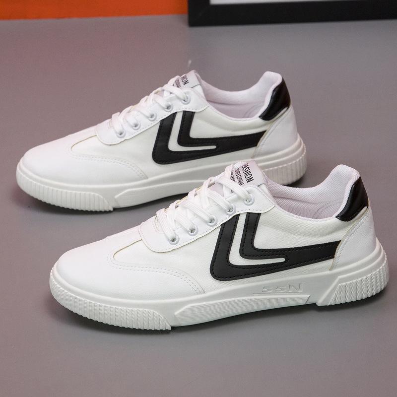 Board Shoes Men'S Breathable And Lightweight Student Shoes Men'S Shoes Spring And Summer New Casual Little White Shoes Foreign Trade Tide Shoes Men