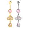 Gaibei Heart & Moon Fashion Navel Ring