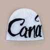 New American Contrasting Letter Jacquard Knitted Hat for Men and Women Warm Hip-hop Skateboard Personalized Pullover Hat