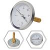Home Shop Thermometer Bimetal Thermometer With Copper Sheath 1/2\" Axial Screw-in Bimetallic Control Temperature