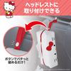 SEIWA Sanrio Car Interior Accessories Tissue Cover Hello Kitty Tissue Cover KT565 PU Fabric Tissue Box Cute Stylish Character HELLO KITTY SANRIO