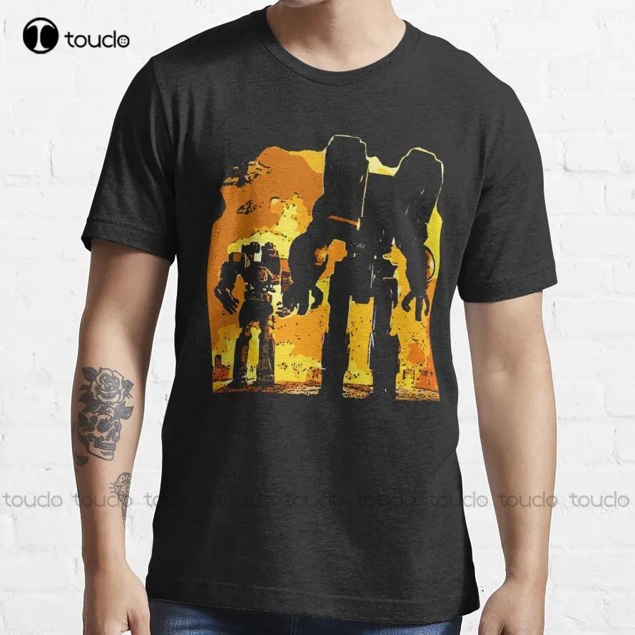 Robot Jox Science Fiction Sci Fi Scifi Tshirt Graphic Tshirt Custom Aldult Teen Unisex Digital Printing Xs5xl All Seasons