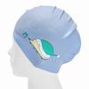 Kichipichi Tiny Santa Silicone Swim Cap Pale Lavender (Kpd1Cs009)